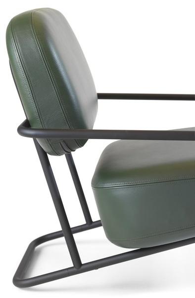 Blå Station Кожаное кресло с подлокотниками Åhus B30 Bla Station - Вид №9