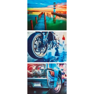 Постер Там, где счастье 39x49 см 3 шт. 85817806 STLM-2135854