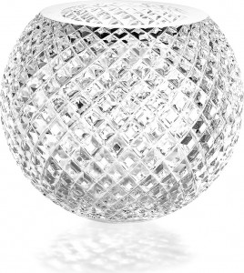 10620312 Avdeev Crystal Ваза интерьерная для цветов "Шар" "Соты" "Париж" малая Хрусталь