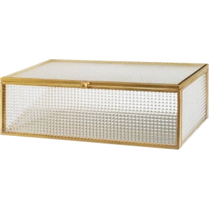 Шкатулка Atmosphera 20HX-013M стекло/металл 84463015 STLM-2122165
