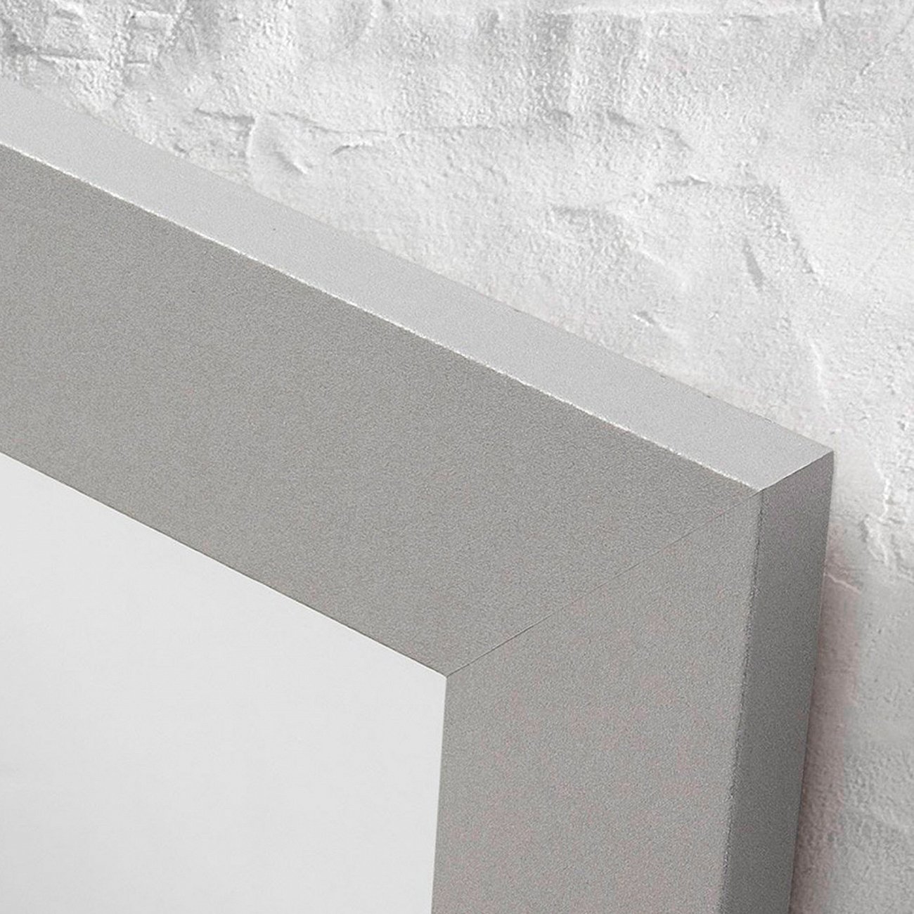 Зеркало прямоугольное настенное серое Junko 47x57 серое дерево от La Forma LA FORMA ДИЗАЙНЕРСКИЕ 342808 Серый  - Вид №2