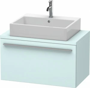 XL540200909 Тумбочка для компактной консоли X-Large #XL5402 800 x 478 мм Светло-голубой матовый декор