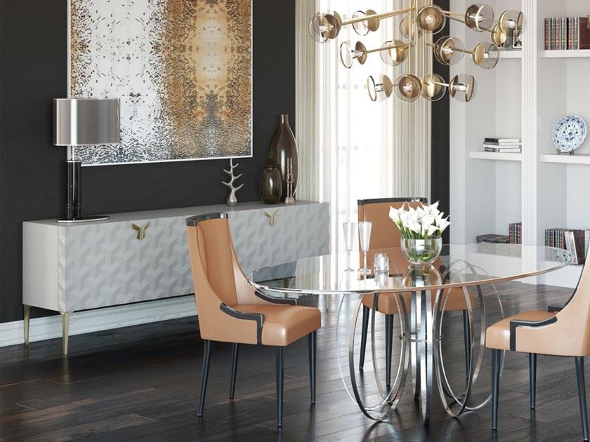 Jetclass Буфет лакированный с распашными дверцами Triny Jtn210, jtn210a  - Вид №3