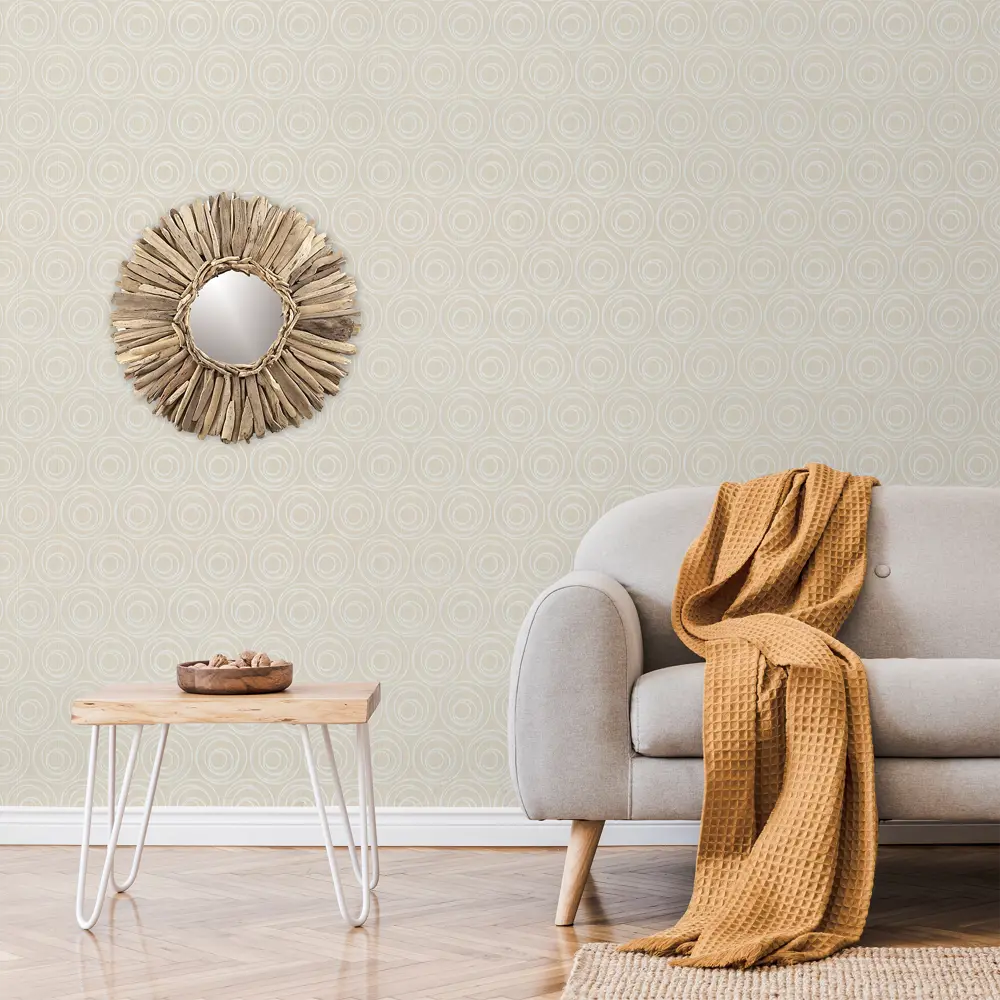 Обои флизелиновые Ateliero Space бежевые 1.06 м AT283052 STLM-2045969 - Вид №2