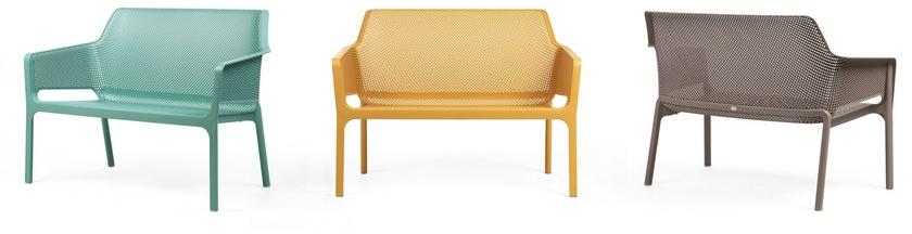 Nardi Штабелируемая садовая скамейка Net sun-id-1382606 - Вид №1