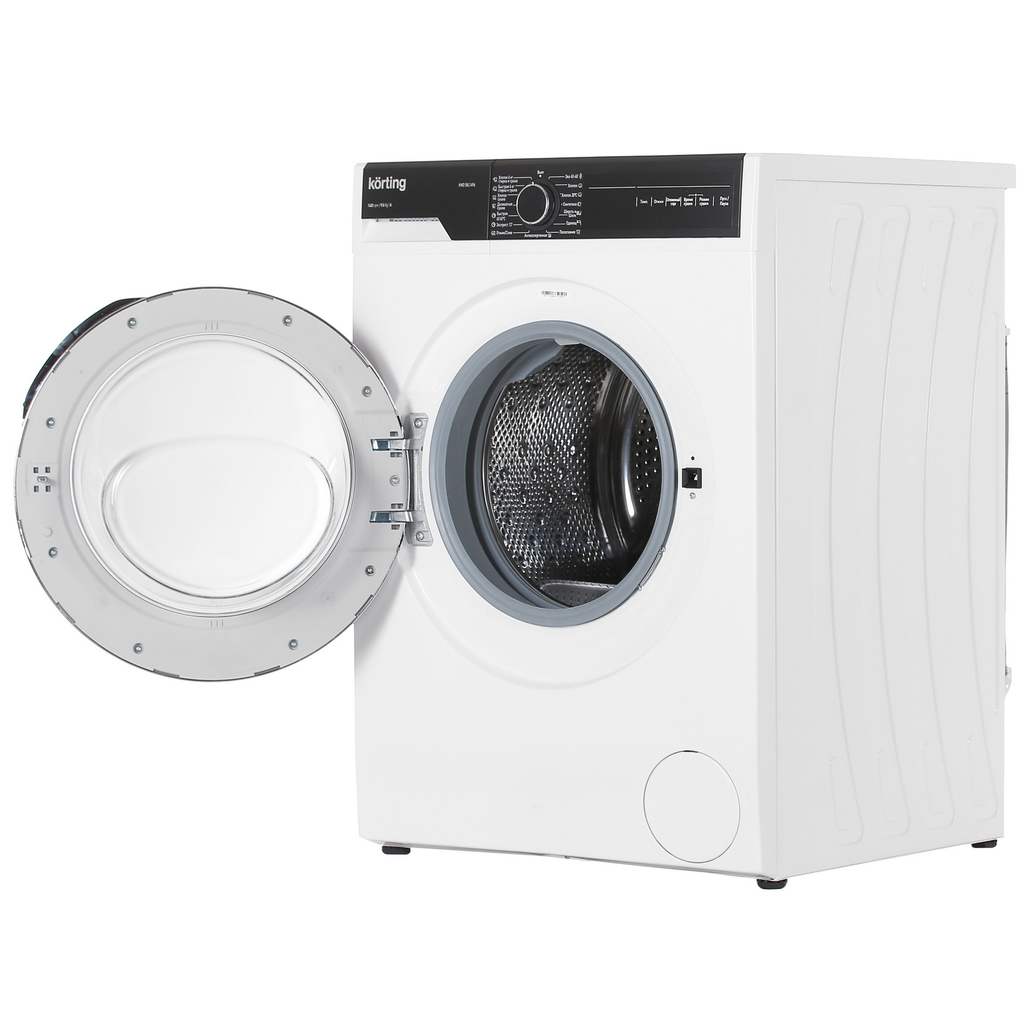 5355549 Стирально-сушильная машина Korting KWD 58L1496 белый STDN-0044667 - Вид №4