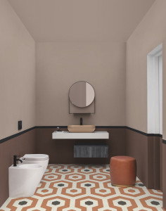 Напольное керамическое биде