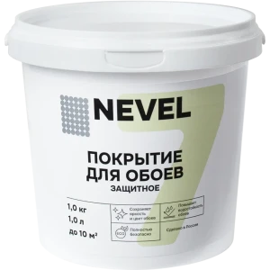 Покрытие защитное для обоев Nevel Silver 1 л 82141700 STLM-2181178
