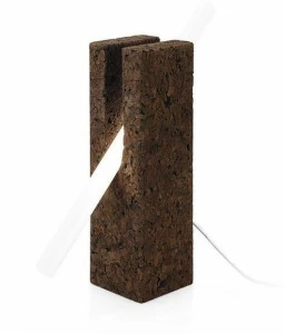 BlackCork Настольная лампа из пробки Boolean