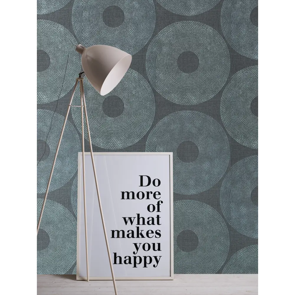 Обои флизелиновые A.S. Creation Ethnic зеленые 1.06 м 387491 83683179 STLM-2045590 - Вид №3