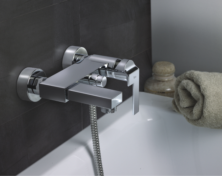 283842 Смеситель для ванны Teka Cuadro White Испания  - Вид №1