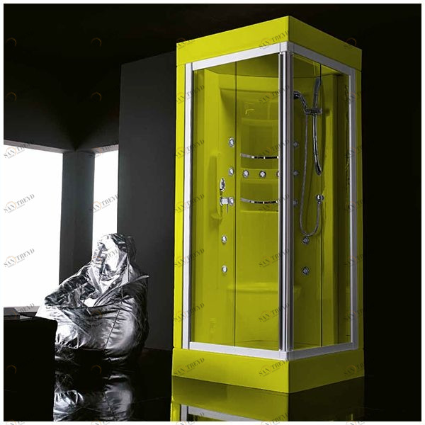 Душевая кабина Gruppo treesse Acquazzurra 80 STI-B7566D-Z белая с гидромассажем угловая правая STIB7566DZ