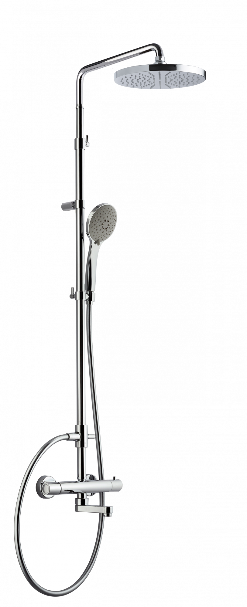 00-1978X-N-CRX CARIMALI Риголетто телескопическая с изливом, душевая лейка Stick 