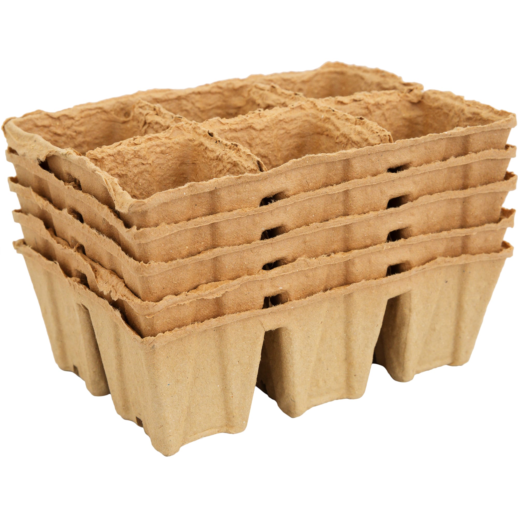 17491061 Кассета рассадная биоразлагаемая 6 ячеек 5 шт Santreyd  - Вид №4