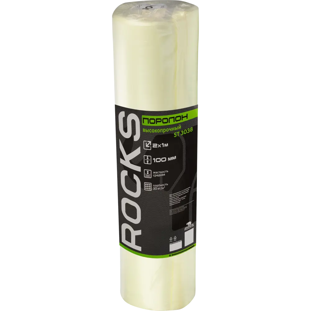 Поролон Rocks ST3038 для мебели и матрасов 2000x1000x100 мм 88379713 STLM-1322110