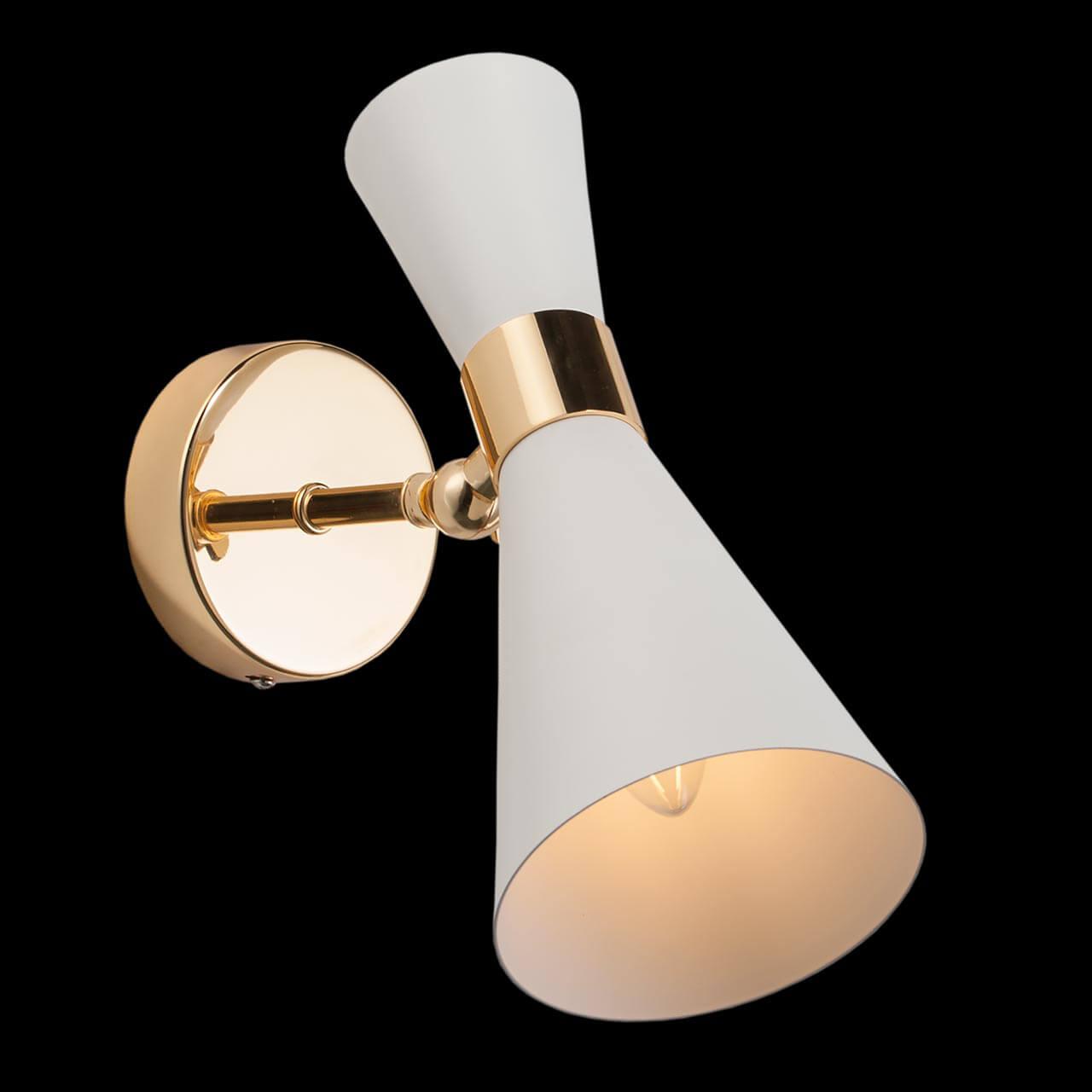 Спот настенный с металлическим плафоном белый Dumo 816616 LIGHTSTAR DUMO 00-3925897 Белый;золото  - Вид №2