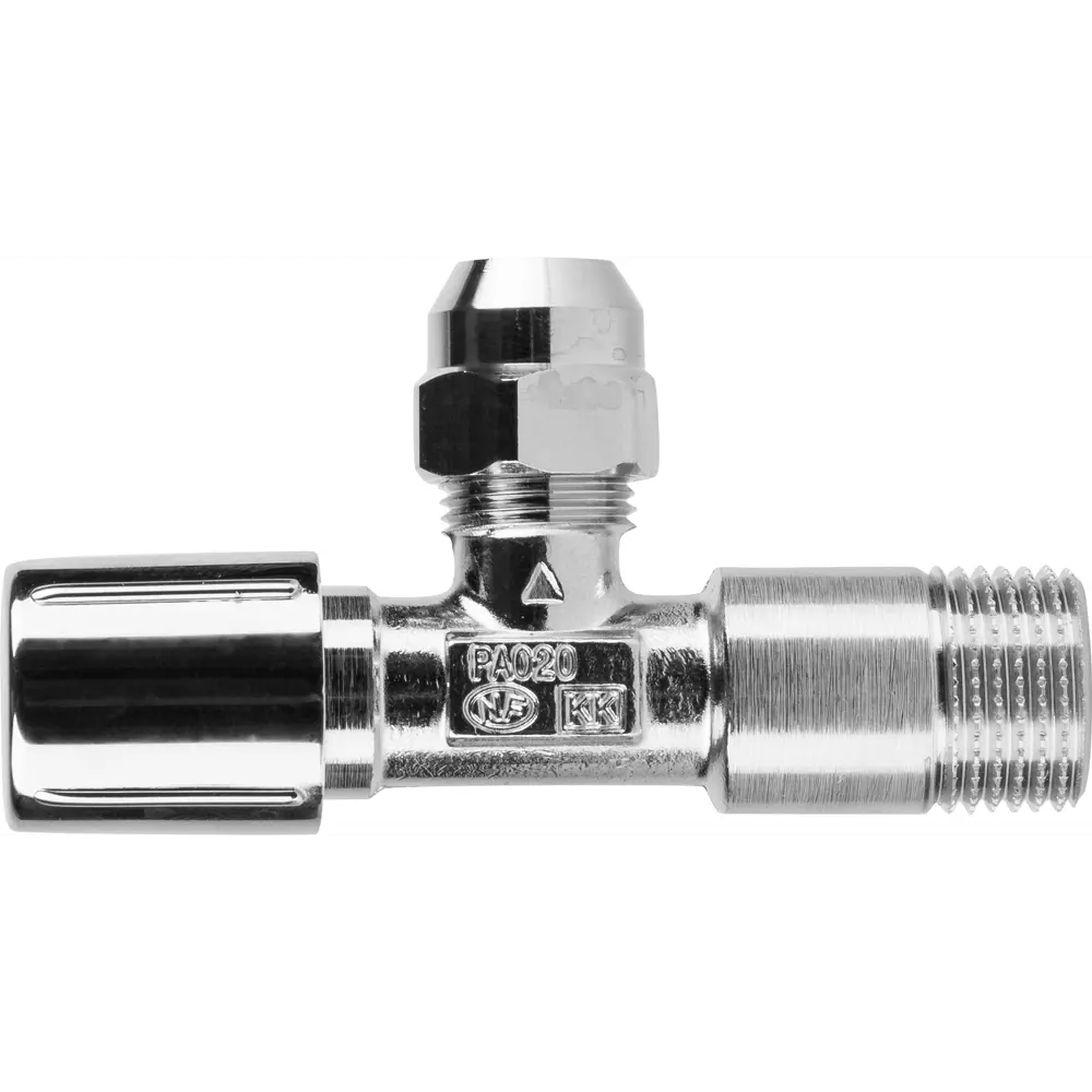 Вентиль запорный Grohe DN15 PN10 1/2"x3/8" НР ручка барашек латунь 81972309 STLM-2192511  - Вид №1