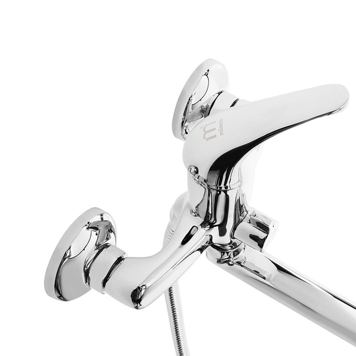 DAVSBLCM10 Milardo Davis Смеситель для ванны с длинным изливом Davis Россия  - Вид №9