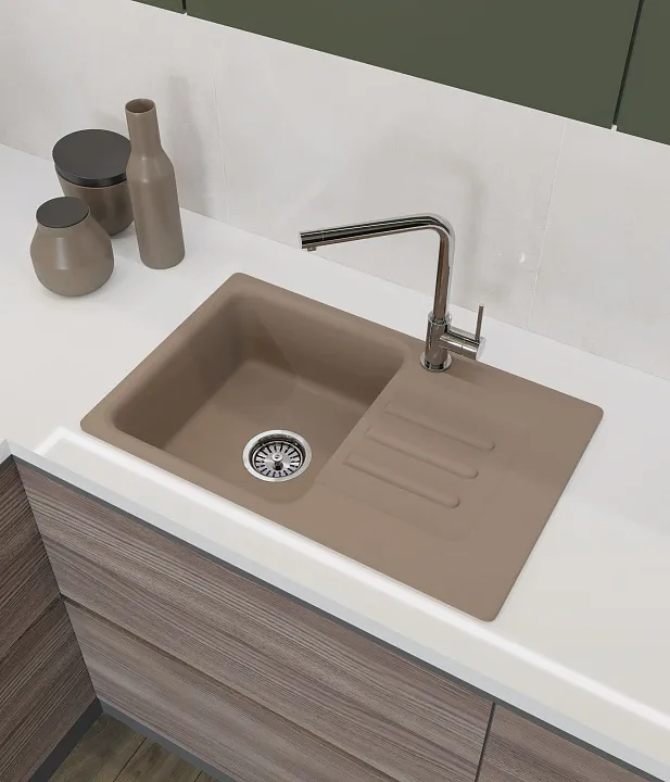 Кухонная мойка Искусственный камень SMART S603 GranFest 680-S603 - Вид №5