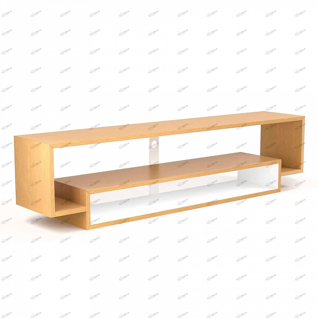 Тумба под телевизор длинная 180 см Tube-1 BRAGIN DESIGN  256495 Бежевый 