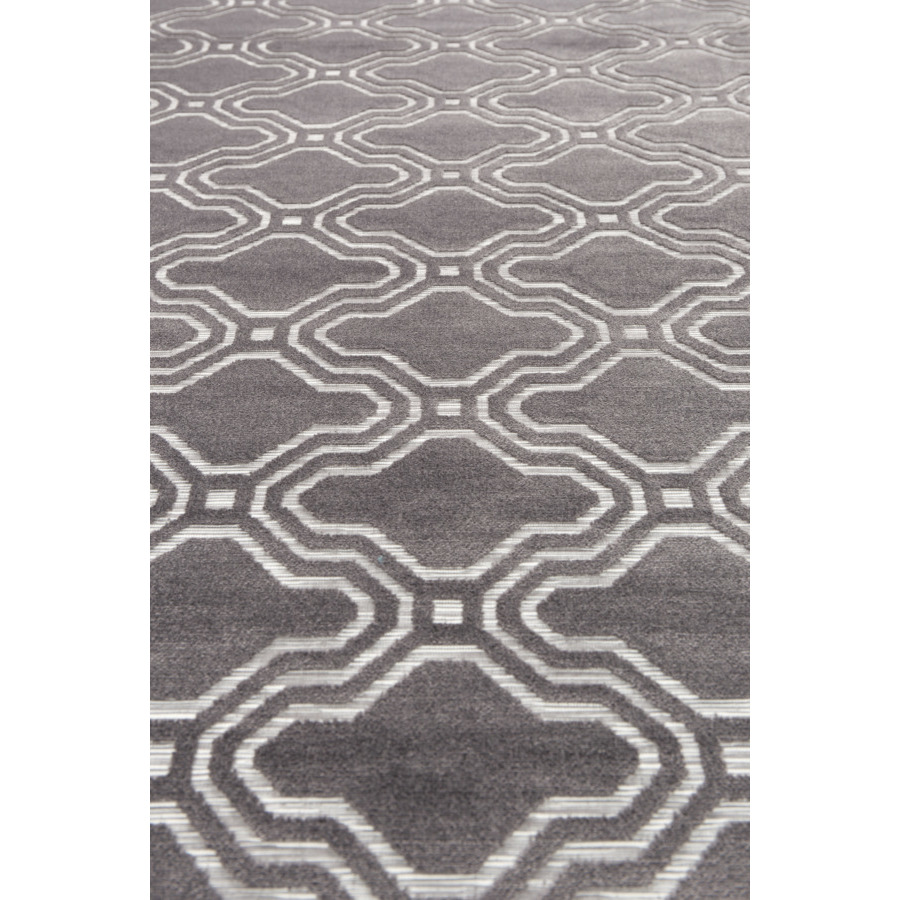 Ковер Feike 160x230 серый White Label Living 6000174 - Вид №2