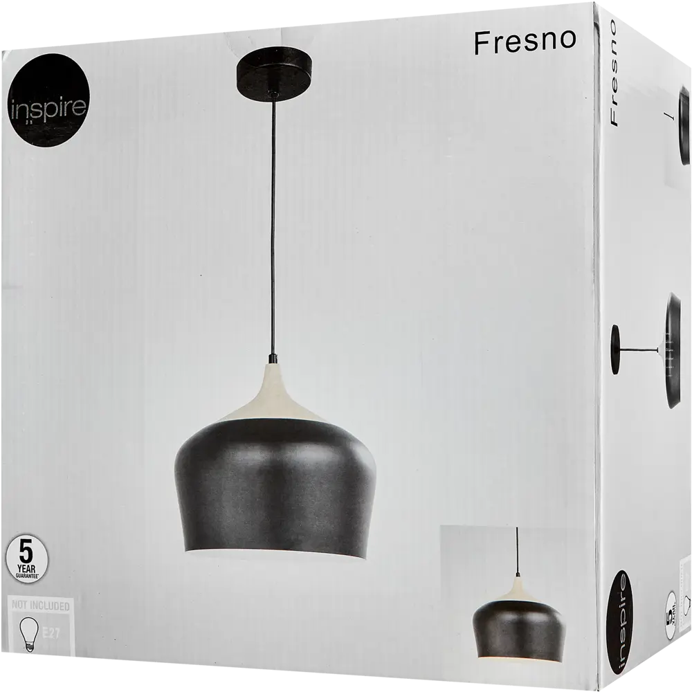 Подвесной светильник INSPIRE Fresno — чёрный дизайнерский акцент 18723012 STLM-0012206 - Вид №7