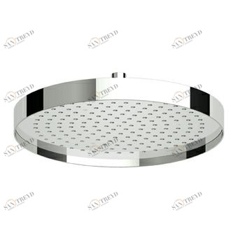 Z94142 Душевая лейка Ø 320 мм, из нержавеющей стали, для комбинации с держателем для душа. Минимальный требуемый расход 12 л / мин. Zucchetti Shower 