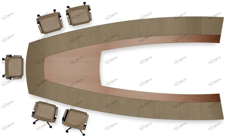 José Martínez Medina Стол для переговоров из дерева Blacktone sun-id-1466489