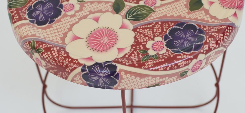 Круглый журнальный столик из полиэфирной смолы со стальной основой MOROSO UKIYO ARCH-00004407 - Вид №7