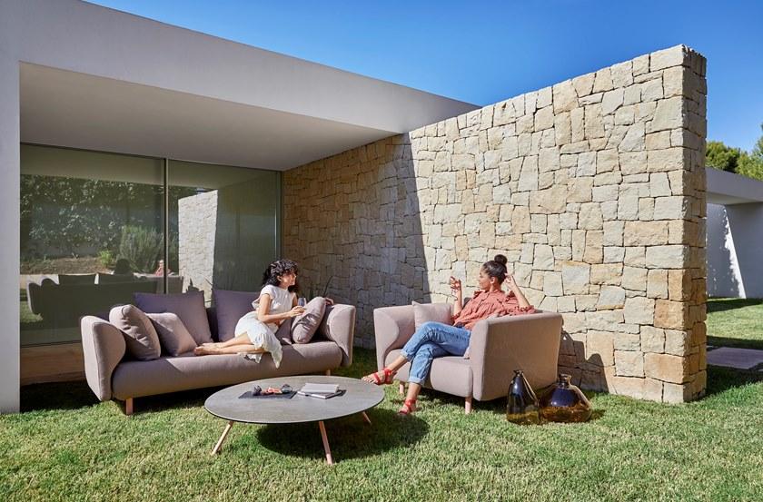 MUSOLA Садовое кресло из ткани с подлокотниками Salinas sun-id-1401562 - Вид №2