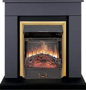 9163603 Каминокомплект Royal Flame Bergen STD SFT с Majestic FX Brass