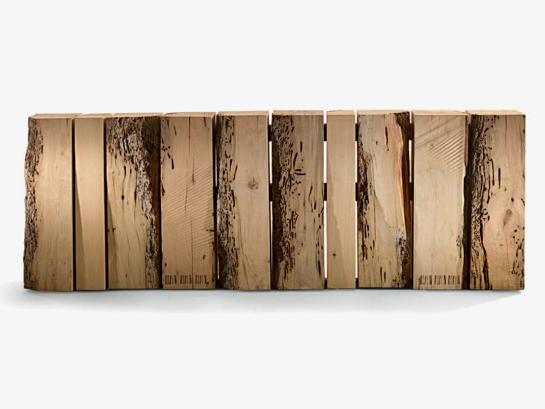 Прямоугольная деревянная консоль briccola Riva 1920 CODICE BRICCOLE ARCH-00013113 - Вид №1