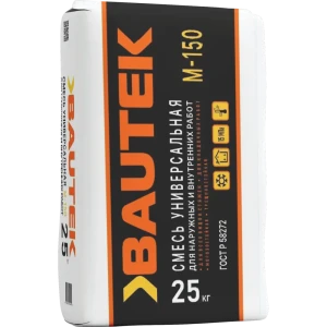 Смесь цементно-песчаная M150 (ЦПС) Bautek Универсальная 25 кг