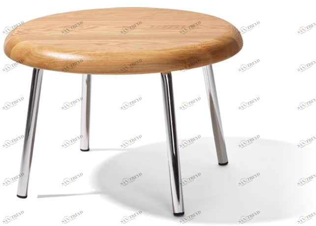 Richard Lampert Круглый журнальный столик из стали и дерева Tom sun-id-1482373