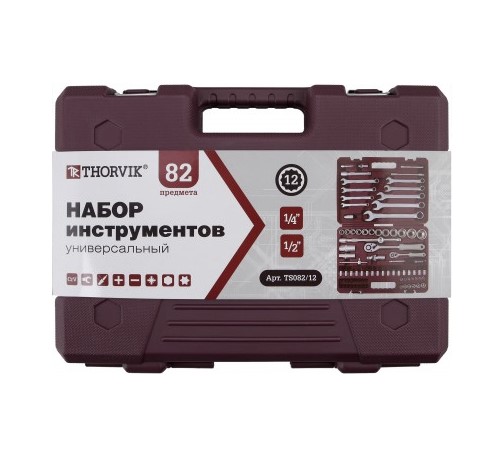 Набор инструментов Thorvik TS082/12 9090053 STDN-0135818 - Вид №2