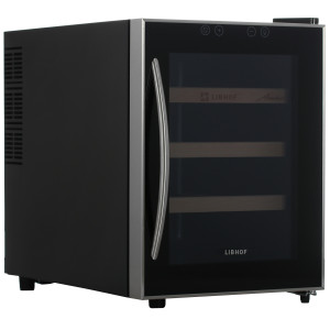 9965395 Винный шкаф Libhof AM-12 серебристый, черный