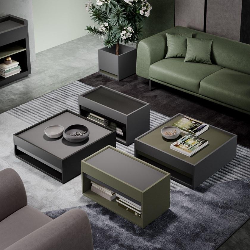 PROF Квадратный деревянный журнальный столик Sessanta sun-id-1499424 - Вид №10