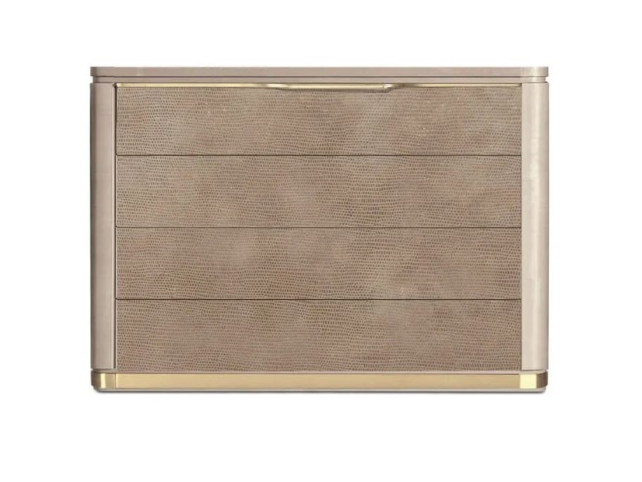 Деревянный и кожаный комод Hurtado Evolution ARCH-00121706