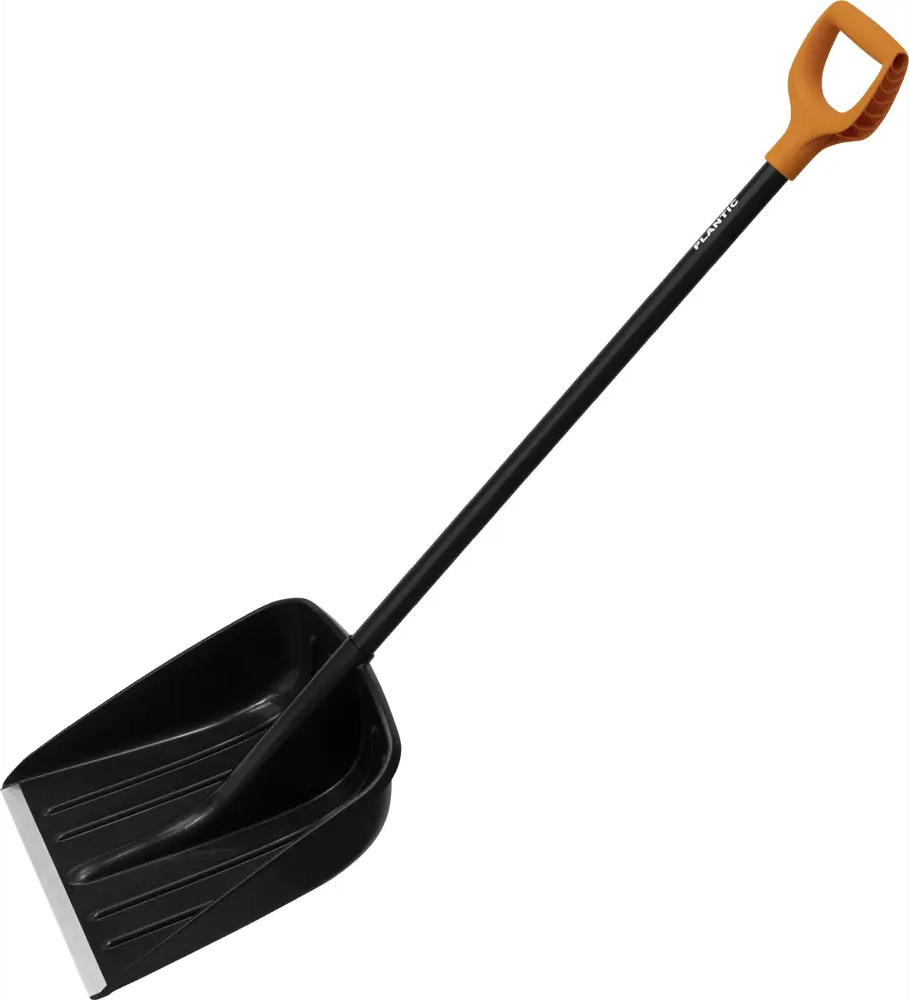 Снеговая лопата PLANTIC Snow с алюминиевым черенком и защитным кантом 84953717