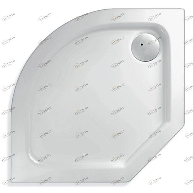 Mauersberger Душевой поддон акриловый плоский 90х90 ARGENTA F CISSUS 2190000601