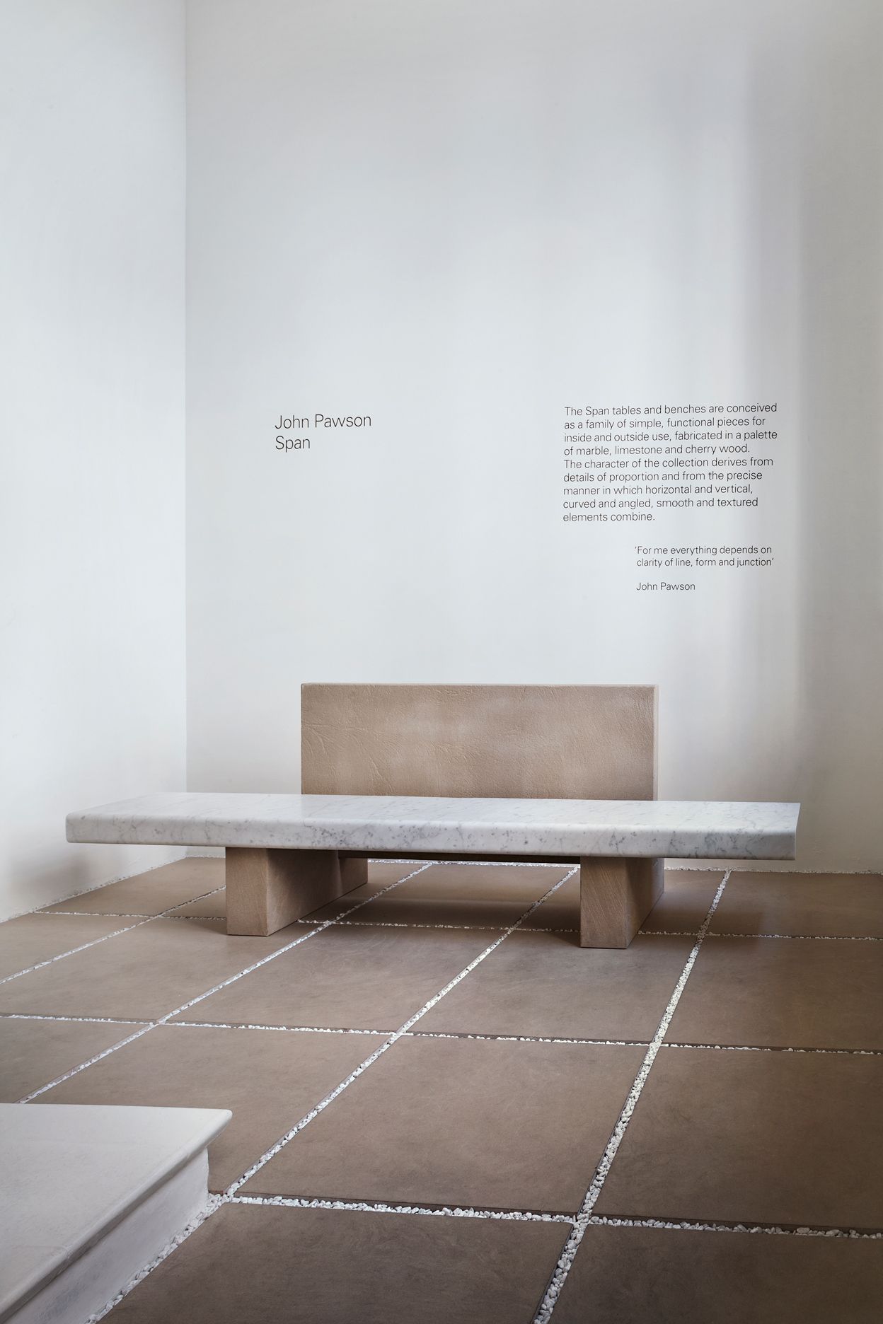 Мраморная скамья со спинкой Salvatori Span ARCH-00029808 - Вид №4