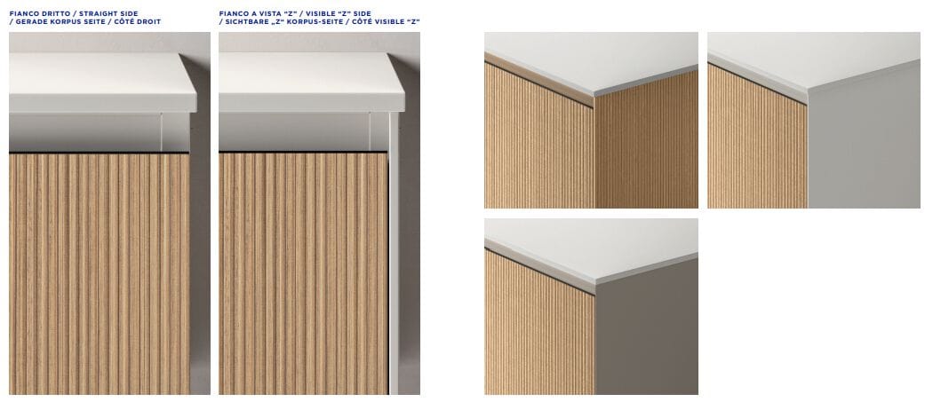 Термо текстурированный двойной умывальник ARBLU Dress System ARCH-00012725 - Вид №4