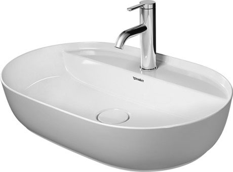 0380602100 Накладная раковина на столешницу  овальная Duravit Luv - Вид №1