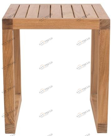 Il Giardino di Legno Квадратный садовый столик из тика Boxer Boxr0492