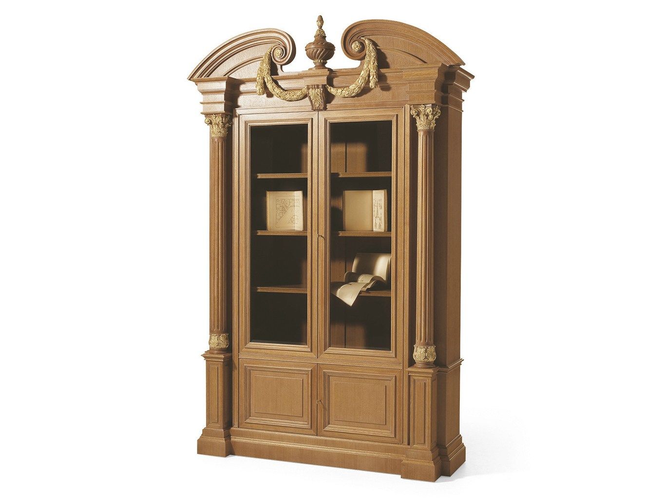 Книжный шкаф из дуба OAK Галерея ARCH-00087197