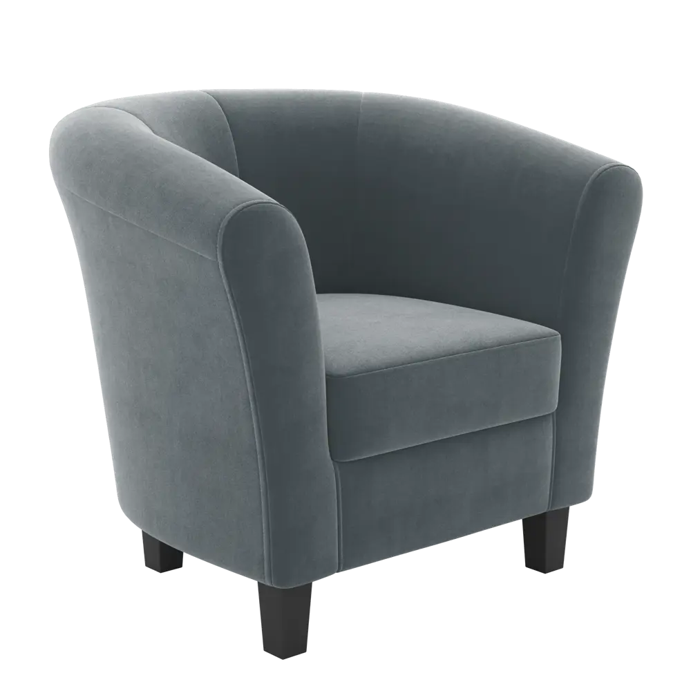 Кресло полиэстер Seasons Марсель CAMARO32 серое 85x73x77 см 85098314 STLM-2033348 