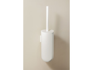 Металлический настенный держатель для туалетной щетки