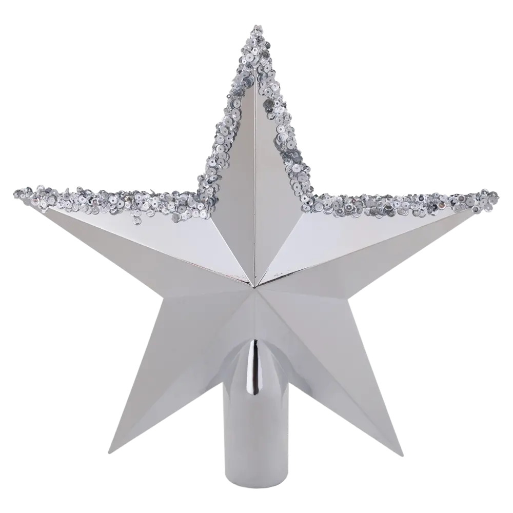 89368989 Верхушка для елки новогодняя бежевый 30 см STLM-1521482 Santreyd 