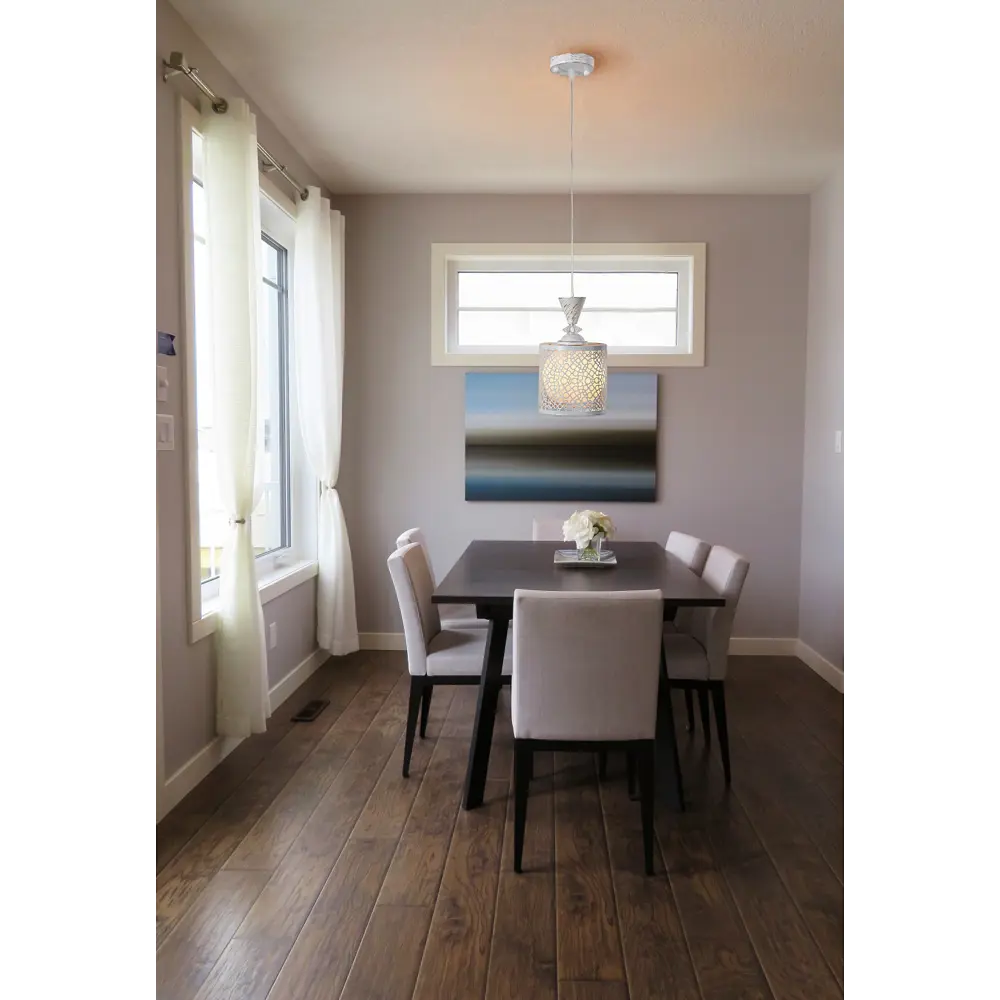 Светильник подвесной Lamplandia Pablo L1186-1, 1 лампа, 4 м², цвет белый STLM-2203405 - Вид №9