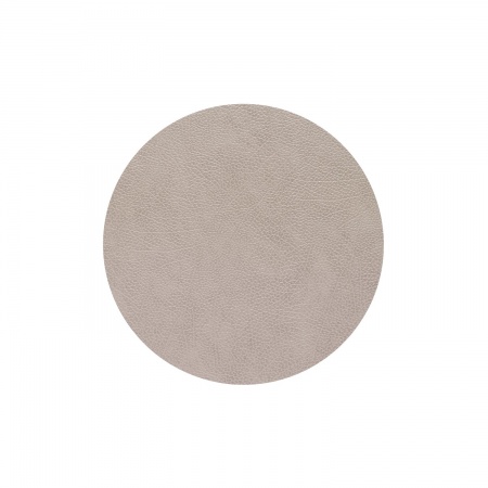 990225 HIPPO warm grey подстановочная салфетка круглая, диаметр 30 см, толщина 1,6 мм;LIND DNA 